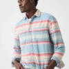 Faherty The Malibu Shirt: Paradise Rose