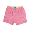Michael's Half Moons Swim Trunks W/ Cyclist Liner: Coral/Yellow 1 Michael's Half Moons Swim Trunks W/ Cyclist Liner: Coral/Yellow -Fashion Clothing SWVS2334 COYE 60585.1678302291