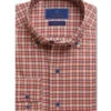 David Donahue Rust & Blue Plaid Performance Fusion Shirt 2 David Donahue Rust & Blue Plaid Performance Fusion Shirt -Fashion Clothing TBBD03818807 MAIN x600 61395.1635516109