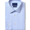 David Donahue White & Blue Striped Non-Iron Dress Shirt 2 David Donahue White & Blue Striped Non-Iron Dress Shirt -Fashion Clothing TBCSP3908135 MAIN x600 31786.1677947114