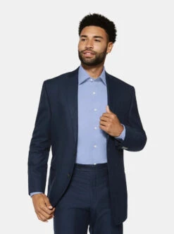 Stantt Wrinkle-Resistant Twill: Light Blue -Fashion Clothing Wrinkle Resistant Light Blue Twill 3 43553.1572982550