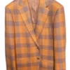 Max Davoli By MaxMan Blue/Rust Check Sportcoat -Fashion Clothing a1 51352.1684185839