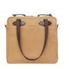 Filson Rugged Twill Tote Bag W/ Zipper: Tan -Fashion Clothing a1 58968.1674581618