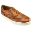 T.B. Phelps Clubhouse Wingtip Sneaker: Tan -Fashion Clothing a2 89305.1647454871