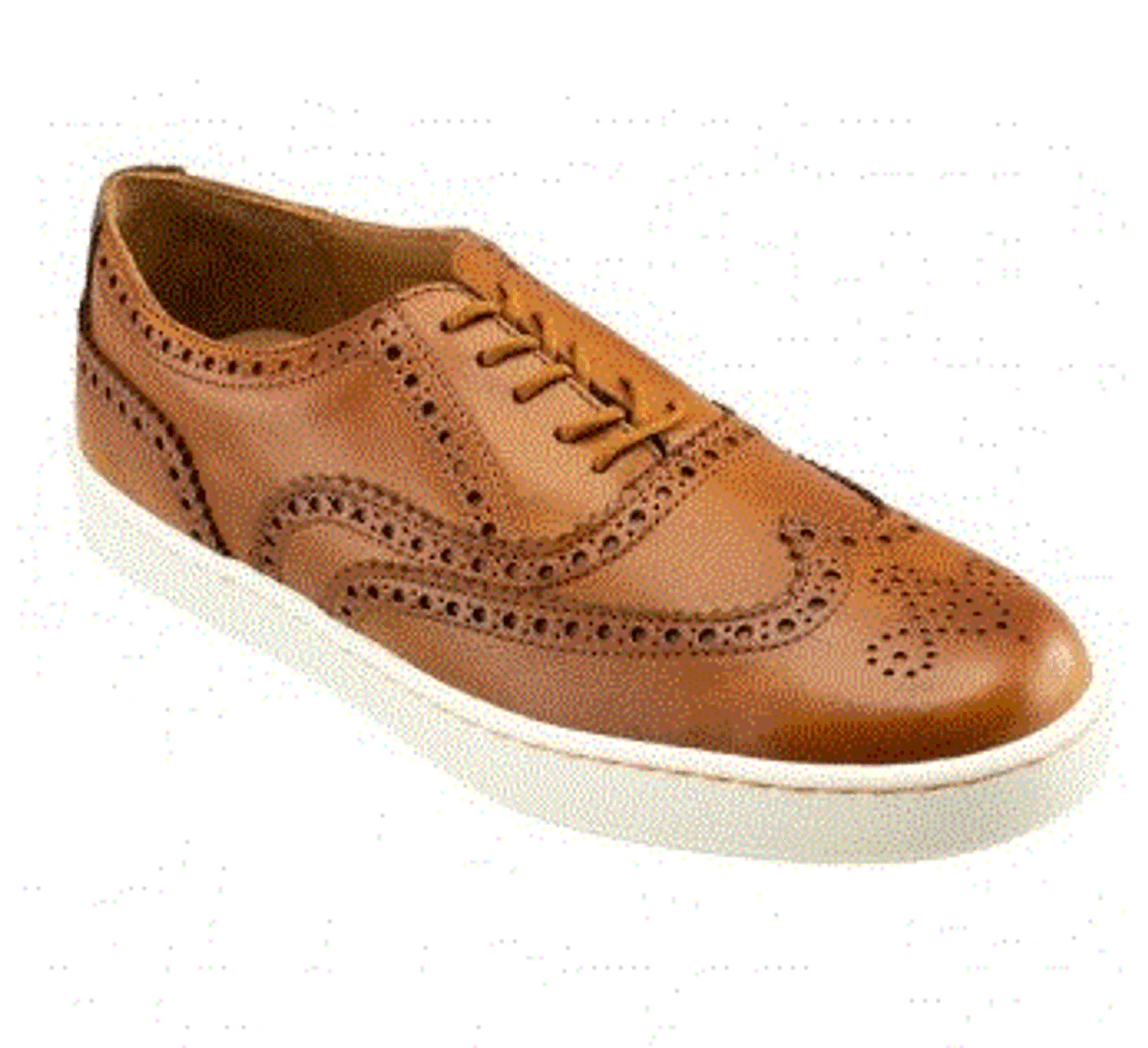 T.B. Phelps Clubhouse Wingtip Sneaker: Tan 3 T.B. Phelps Clubhouse Wingtip Sneaker: Tan