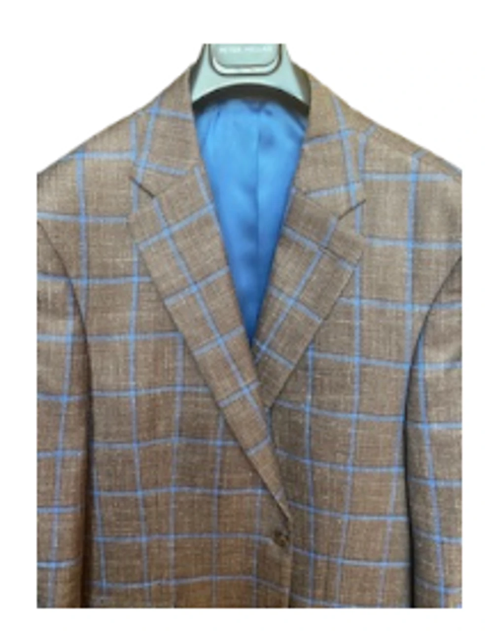 Peter Millar Flynn Brown Windowpane Sportcoat 4 Peter Millar Flynn Brown Windowpane Sportcoat - Image 2