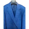 Max Davoli By MaxMan Blue/Green Plaid Soft Sportcoat -Fashion Clothing a 76085.1684186365