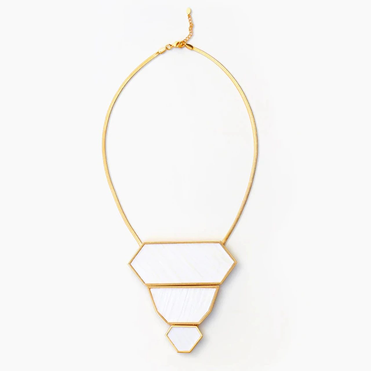 Brackish Statement Necklace: Abyad 5 Brackish Statement Necklace: Abyad - Image 3