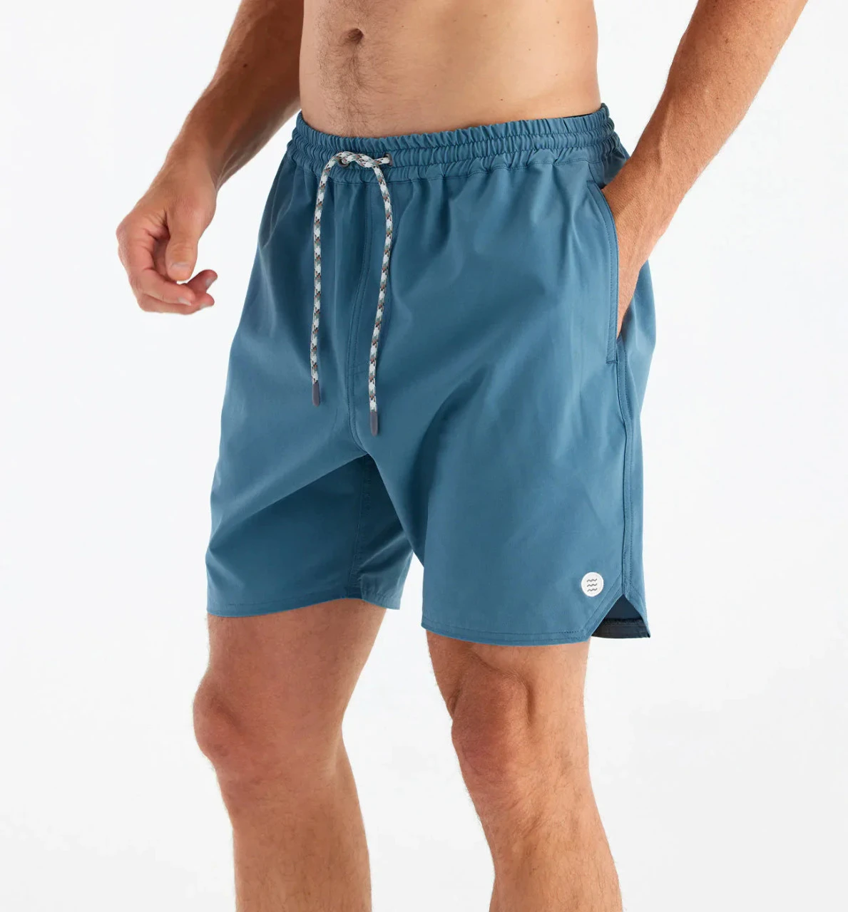 Free Fly Men's Andros Trunk: Pacific Blue 4 Free Fly Men's Andros Trunk: Pacific Blue - Image 2