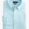 Southern Tide Brrr°® Charleston Beaumont Plaid Intercoastal Sport Shirt: Rainwater