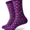 West Socks Purple Triangle Socks -Fashion Clothing c2 04382.1662569600