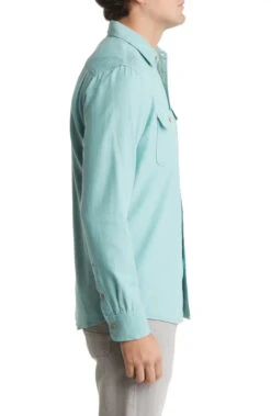 Faherty The Getaway Shirt: Canton -Fashion Clothing c2ba9957 0bbf 468e 8de4 ef8d548baca7 26939.1671038511