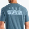 Free Fly Clearwater Camo Tee: Heather Slate Blue -Fashion Clothing clearwater camo heather slate blue tee 1 2600x2800 crop center 35722.1675886618