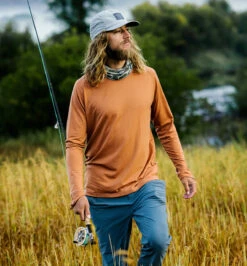 Free Fly Men's Clearwater Hoodie: Rust 13 Free Fly Men's Clearwater Hoodie: Rust -Fashion Clothing clearwater hoody men lifestyle 2 2600x2800 crop center 68540.1675875906