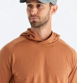 Free Fly Men's Clearwater Hoodie: Rust 11 Free Fly Men's Clearwater Hoodie: Rust -Fashion Clothing clearwater hoody rust men 4 2600x2800 crop center 63136.1675875903