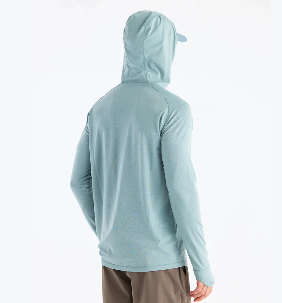 Free Fly Men's Clearwater Hoodie: Shale Green 5 Free Fly Men's Clearwater Hoodie: Shale Green - Image 3