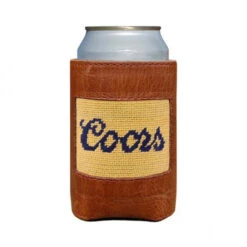 Smathers And Branson Coors Needlepoint Can Cooler