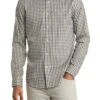 Faherty The Movement™ Shirt: Java Cream Gingham