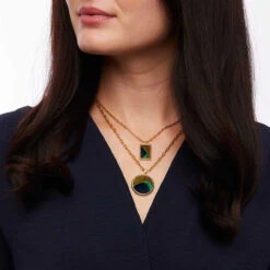 Brackish Pendant Necklace: Decimo 13 Brackish Pendant Necklace: Decimo -Fashion Clothing decimo pendant necklace lifestyle 3 720x 22504.1651867691