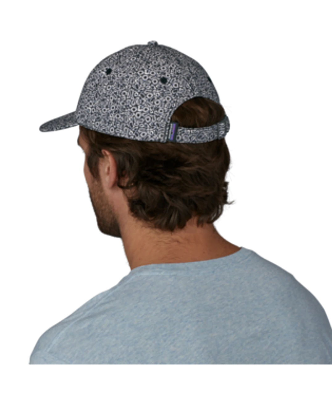 Patagonia P-6 Label Trad Cap: Wild Hex - Forge Grey 4 Patagonia P-6 Label Trad Cap: Wild Hex - Forge Grey - Image 2