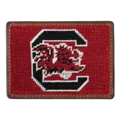 Smathers And Branson USC Block C Card Wallet - Garnet