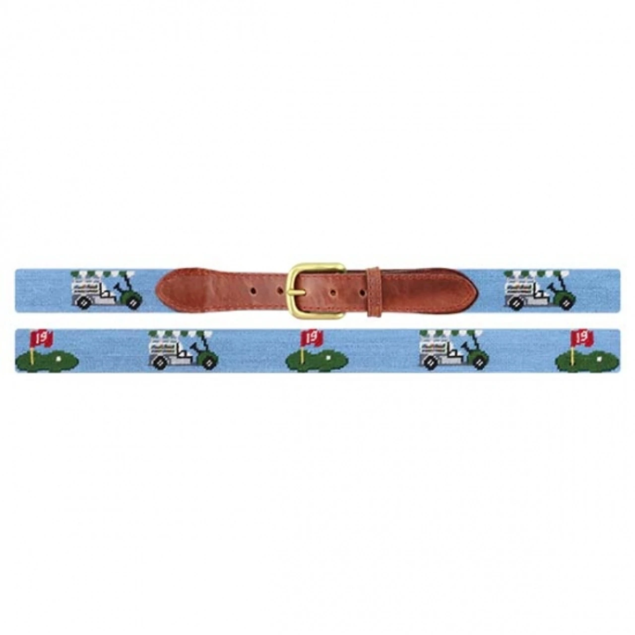 Smathers And Branson Beverage Cart Needlepoint Belt 4 Smathers And Branson Beverage Cart Needlepoint Belt - Image 2