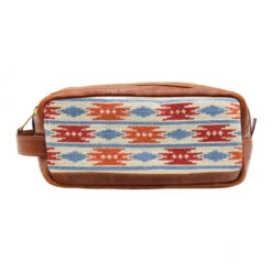 Smathers And Branson Needlepoint Toiletry Bag: Sedona