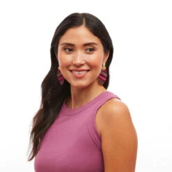 Brackish Encyclia Drop Earring -Fashion Clothing encyclia feather drop earring lifestyle 3 720x 13227.1681316453