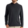 Free Fly Bamboo Men's Bamboo Flex Hoody: Heather Black