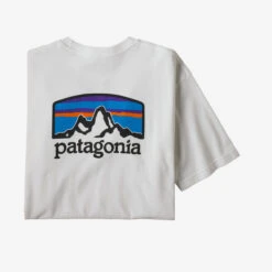Patagonia Men's Fitz Roy Horizons Responsibili-Tee - White