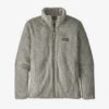 Patagonia Women's Los Gatos Fleece Jacket - Salt Grey -Fashion Clothing gray 8 93649.1600120806
