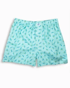 Southern Tide Guy With Allure Boxer: Baltic Teal