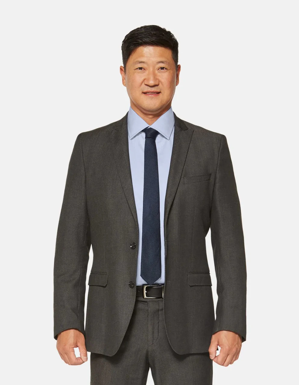 Stantt Fine Blue Poplin Dress Shirt 5 Stantt Fine Blue Poplin Dress Shirt - Image 3