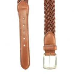 T.B. Phelps Maxwell Braided Leather Belt: Tan 7 T.B. Phelps Maxwell Braided Leather Belt: Tan -Fashion Clothing maxwell dark tan braided belt 3 28184.1647454260