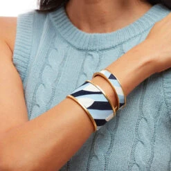 Brackish Thin Cuff: Mims -Fashion Clothing mims feather thin cuff lifestyle 2 720x 32163.1684187267