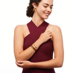 Brackish Thin Cuff: New Dawn 11 Brackish Thin Cuff: New Dawn -Fashion Clothing new dawn feather thin cuff lifestyle 2 540x 06866.1666881696