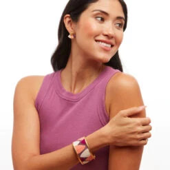 Brackish Stud Earring: Phaius 13 Brackish Stud Earring: Phaius -Fashion Clothing phaius feather fan earring lifestyle 2 720x 14204.1684187345