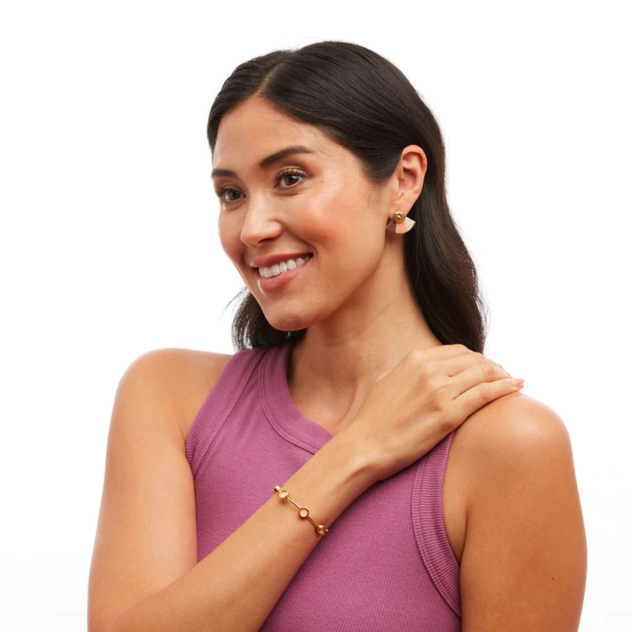 Brackish Stud Earring: Phaius 6 Brackish Stud Earring: Phaius - Image 4