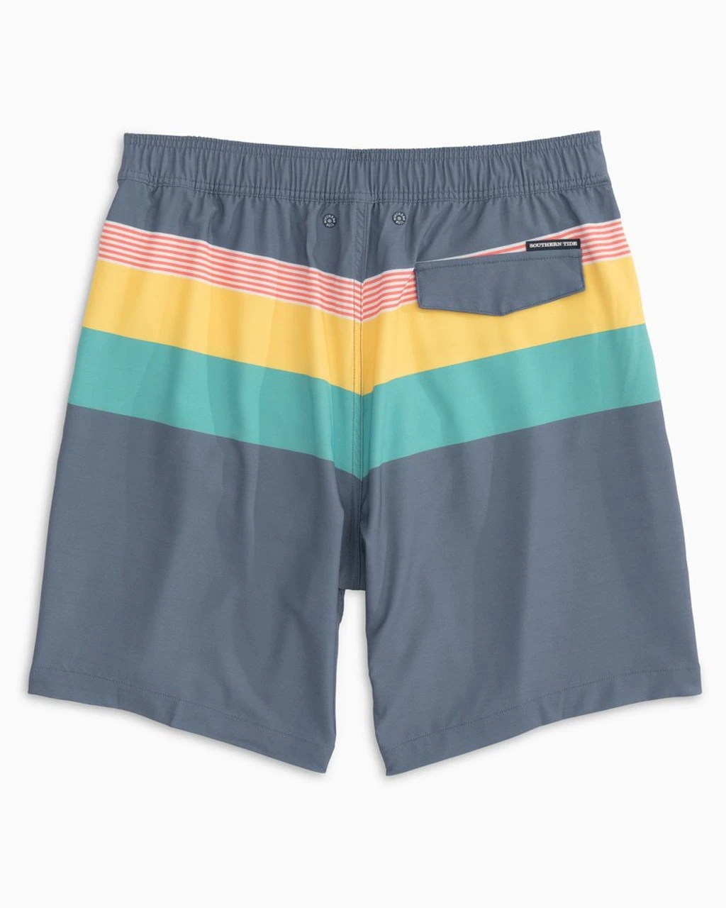 Southern Tide Pivot Stripe Swim Trunk - Seven Seas Blue 5 Southern Tide Pivot Stripe Swim Trunk - Seven Seas Blue - Image 3