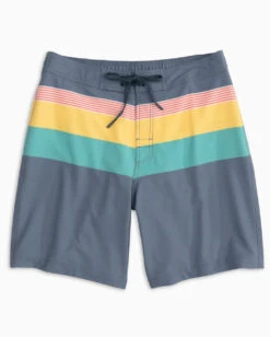 Southern Tide Pivot Stripe Swim Trunk - Seven Seas Blue 9 Southern Tide Pivot Stripe Swim Trunk - Seven Seas Blue -Fashion Clothing pivot stripe swim trunk seven seas blue flat front 7732 1024x1024 60165.1616863719