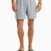 Southern Tide Rip Channel Roswell 6in Performance Short: Steel Grey -Fashion Clothing rip channel roswell 6 inch performance short steel grey front 8884 500x625 57073.1645550626