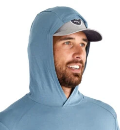 Free Fly Men's Bamboo Men's Bamboo Shade Hoody: Stormy Sea -Fashion Clothing shade hoody stormy sea men top 4 600x 60829.1661263331