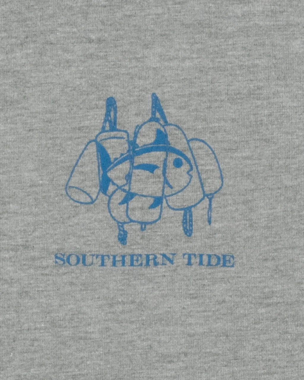 Southern Tide Skipjack Buoy T-Shirt: Heather Grey 5 Southern Tide Skipjack Buoy T-Shirt: Heather Grey - Image 3