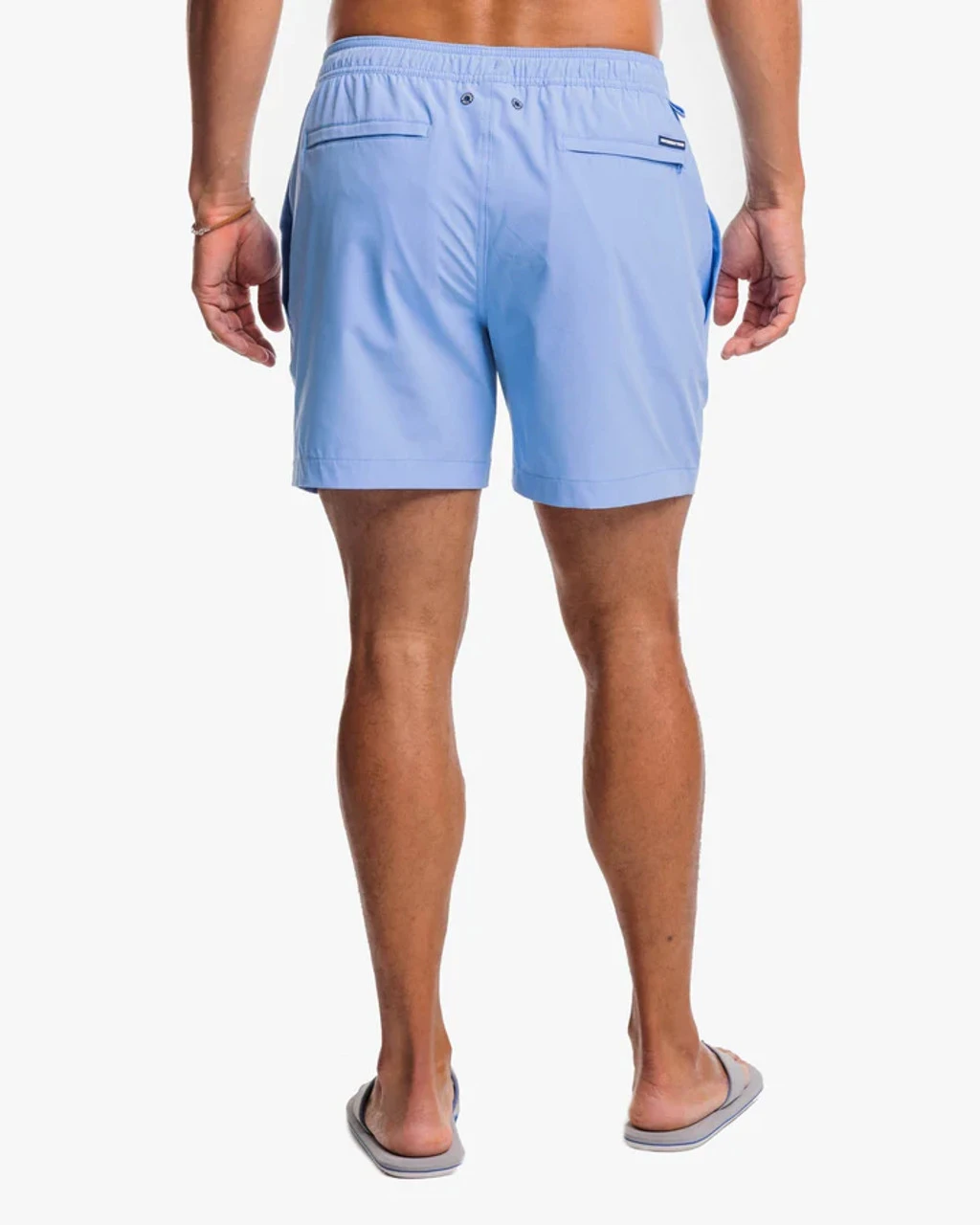 Southern Tide Solid Swim Trunk: Ocean Channel 4 Southern Tide Solid Swim Trunk: Ocean Channel - Image 2