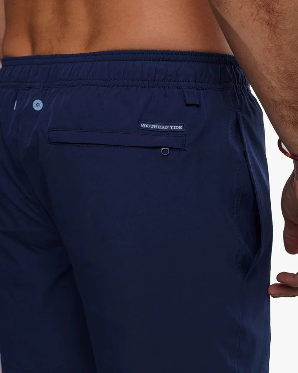 Southern Tide Solid Swim Trunk: True Navy 5 Southern Tide Solid Swim Trunk: True Navy - Image 3