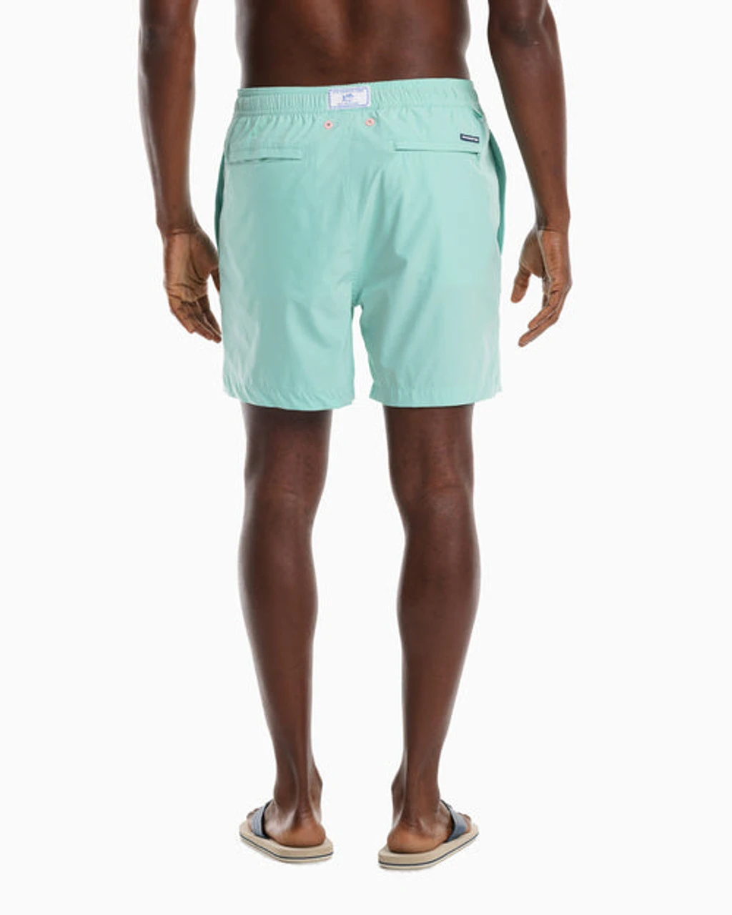 Southern Tide Solid Swim Trunk: Isle Of Pines 4 Southern Tide Solid Swim Trunk: Isle Of Pines - Image 2
