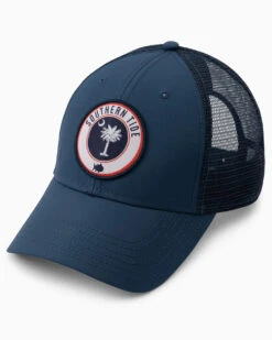 Southern Tide SC Patch Performance Hat - Seven Seas Blue