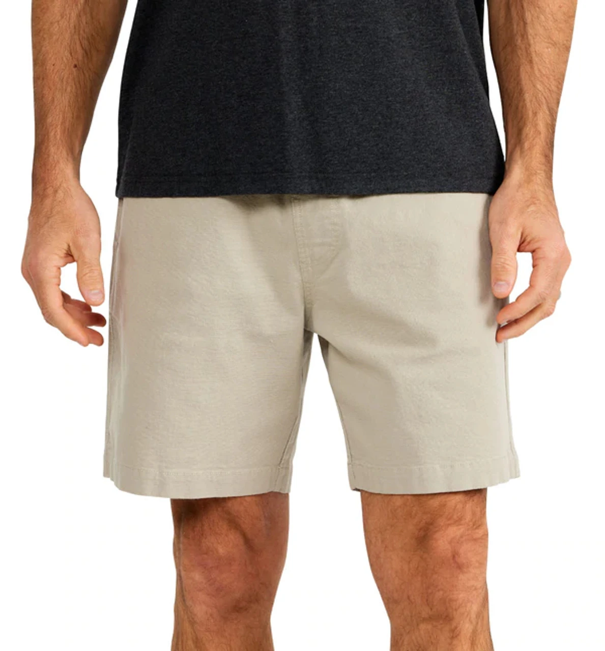 Free Fly Men's Stretch Canvas Short - 7": Stone Khaki 3 Free Fly Men's Stretch Canvas Short - 7": Stone Khaki