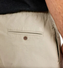 Free Fly Men's Stretch Canvas Short - 7": Stone Khaki 7 Free Fly Men's Stretch Canvas Short - 7": Stone Khaki -Fashion Clothing sp22 stretch canvas short 7in stone khaki men bottom 3 600x 17871.1649273760