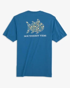 Southern Tide Spicy Skipjack T-Shirt: Atlantic Blue
